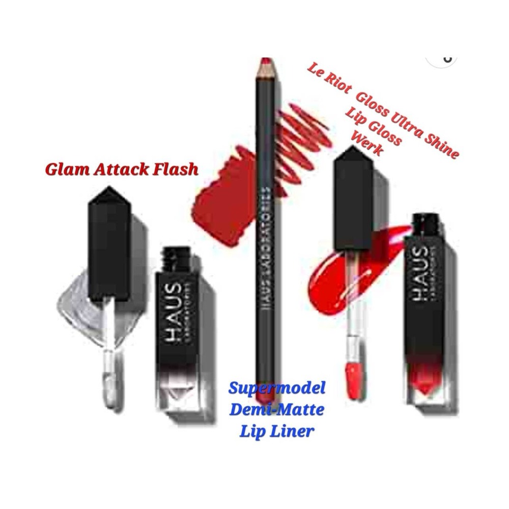 Haus Laboratories of Future Hollywood w/Red makeup set & case